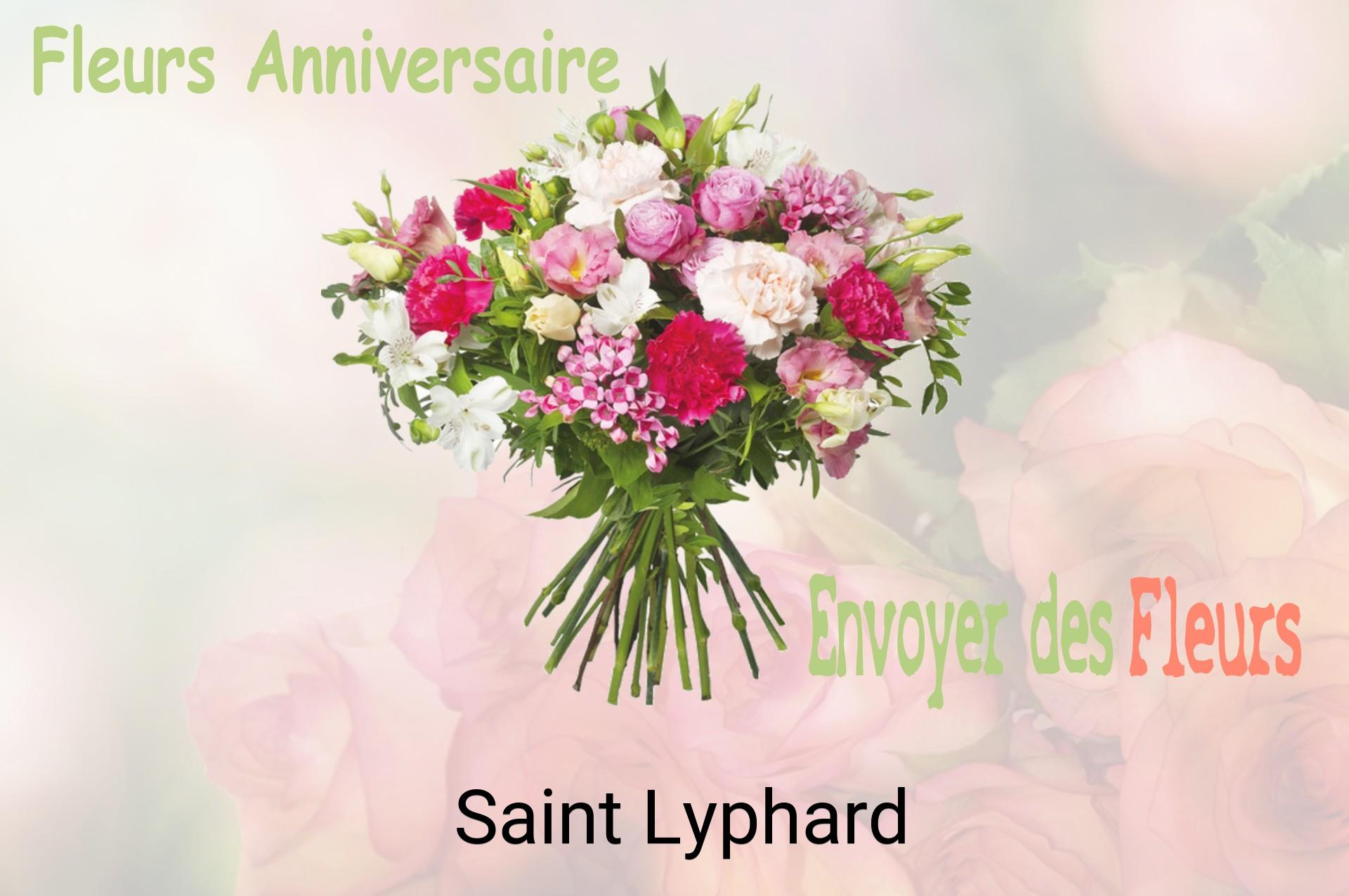 Bouquet de fleurs d’anniversaire livré à Saint-Lyphard